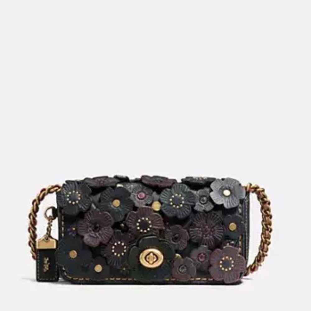 Coach 1941 Dinkier With Small Tea Rose